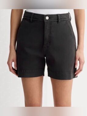 Everlane Black cotton twill Shorts